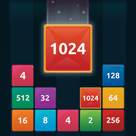 2048ドロップパズル