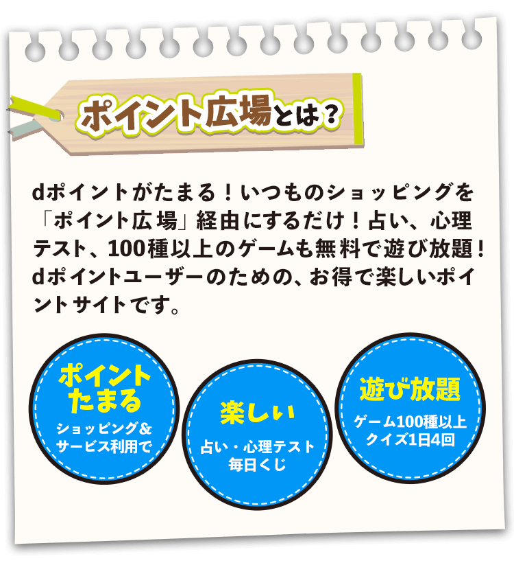 ポイント広場とは？