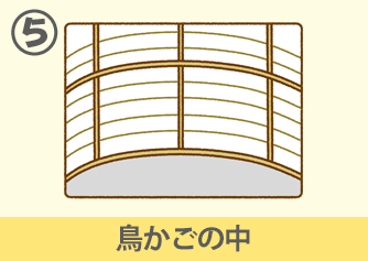 鳥かごの中