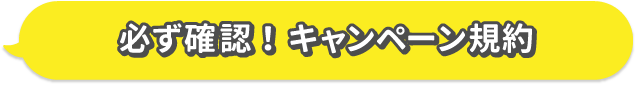 必ず確認！キャンペーン規約